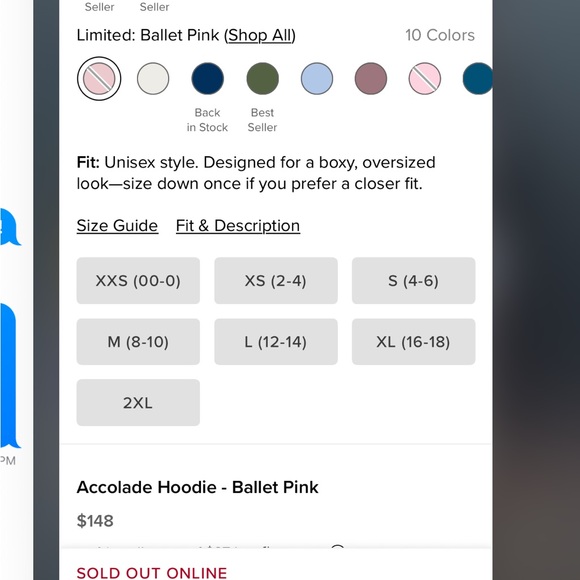 ALO Ballet Pink Accolade Sweatshirt - Picture 14 of 14